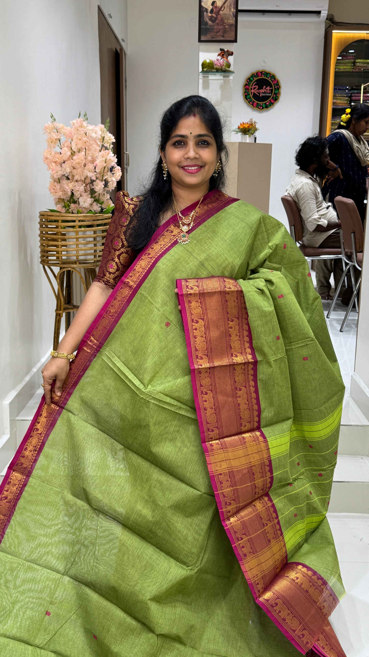 Chettinad Cotton Saree