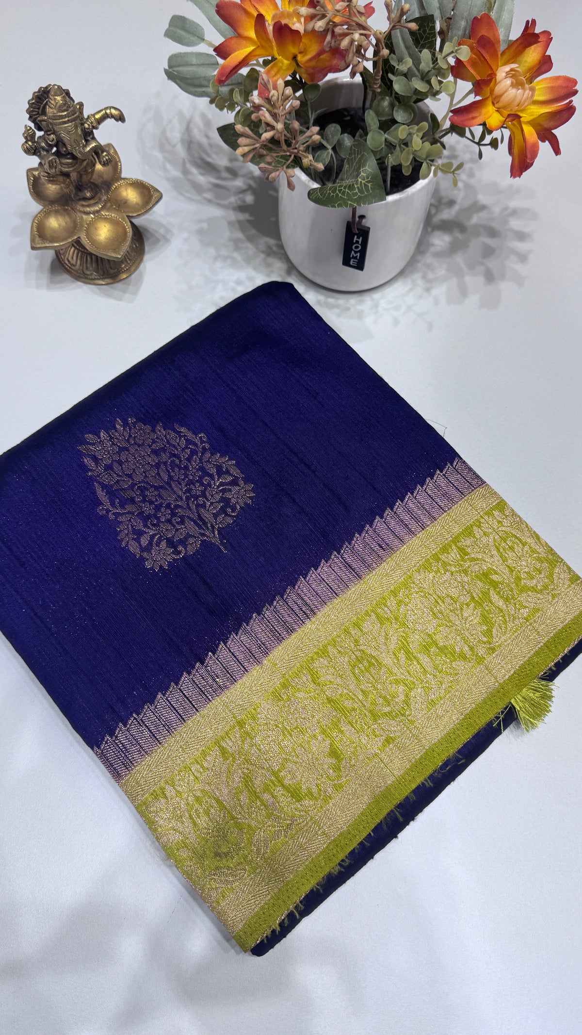 Semi Raw Silk Saree