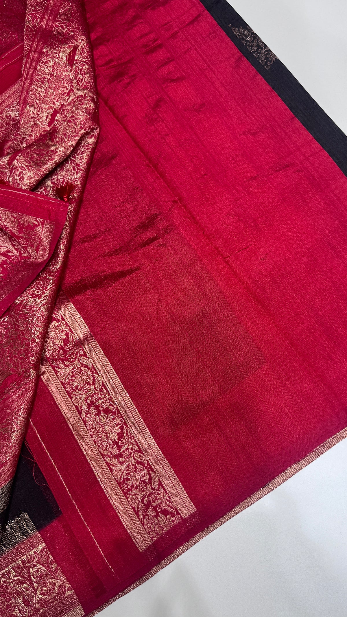 Semi Raw Silk Saree