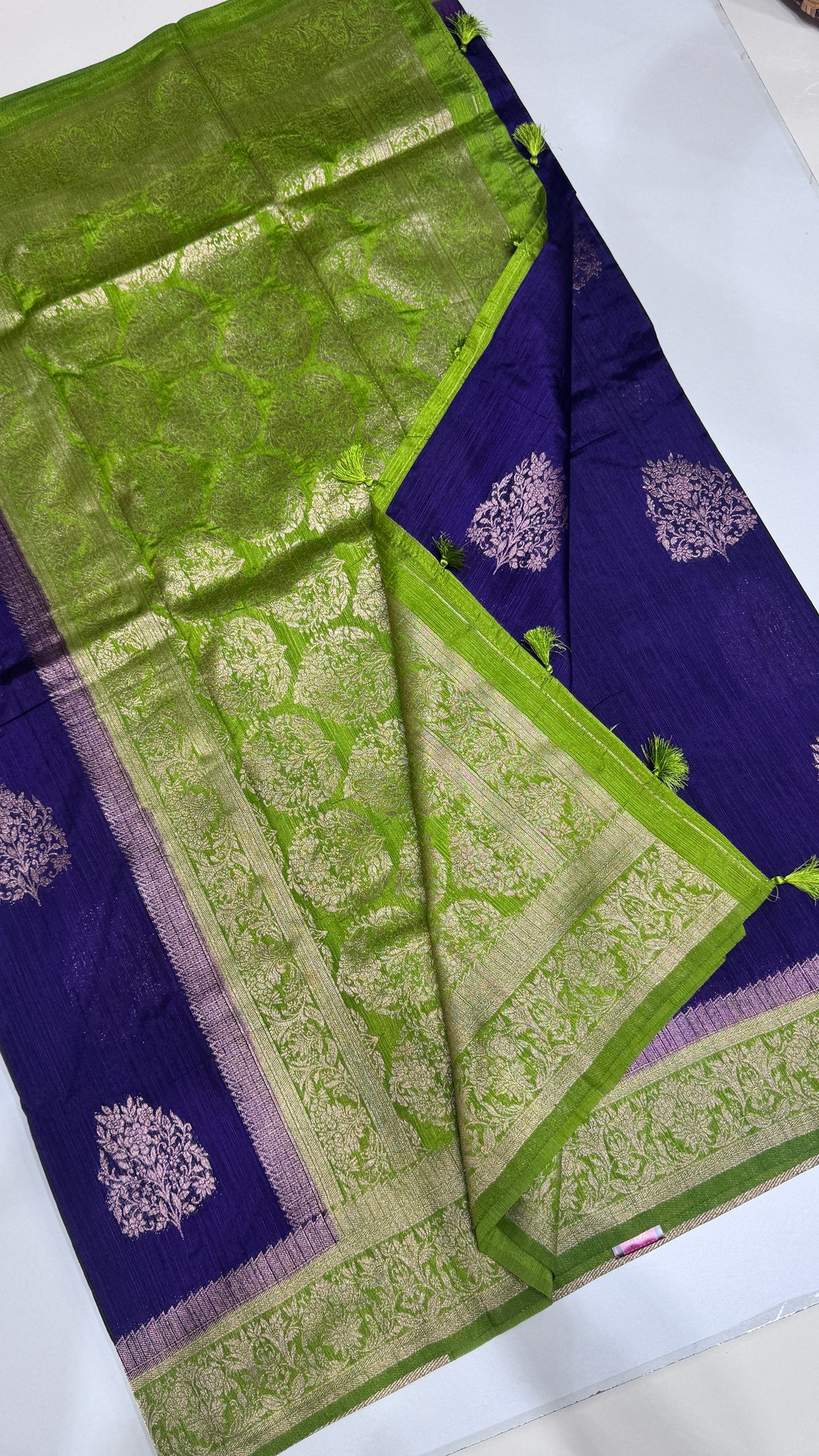 Semi Raw Silk Saree