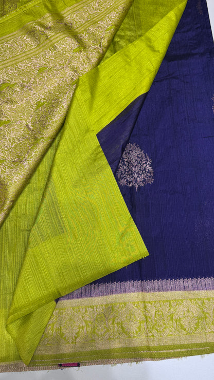 Semi Raw Silk Saree