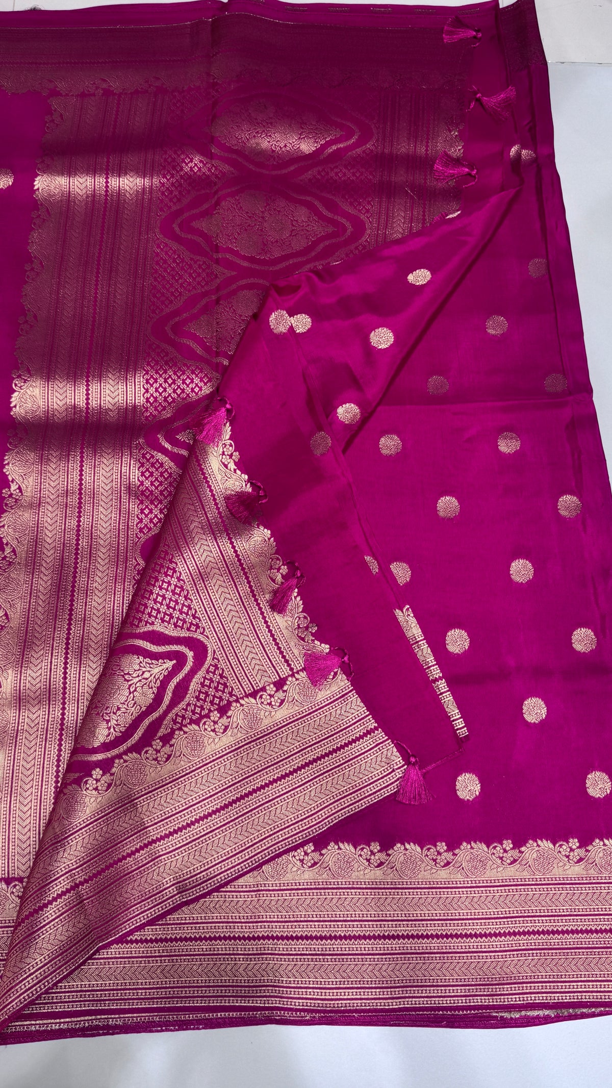 Tussar Georgette Saree with Border