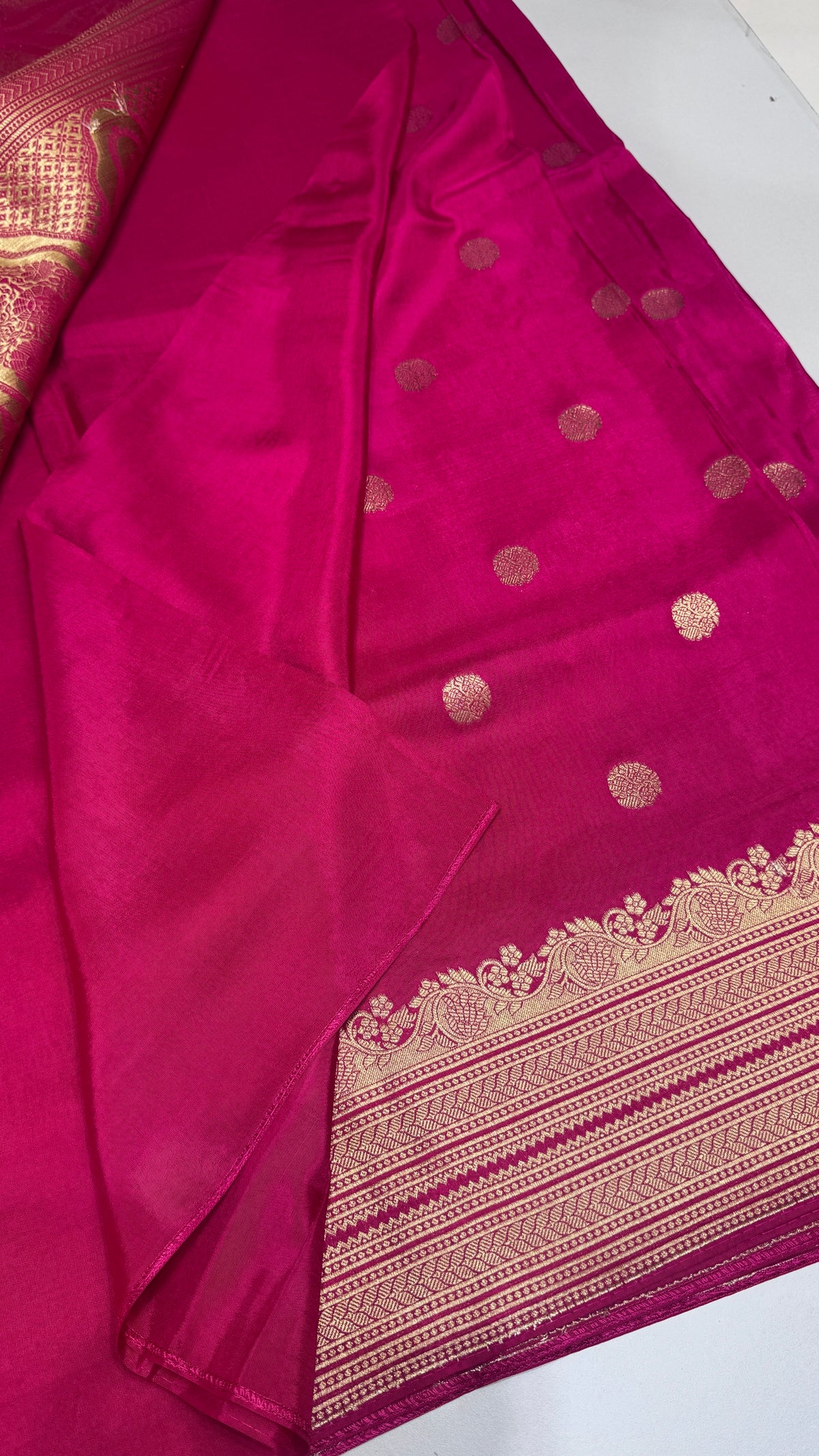 Tussar Georgette Saree with Border