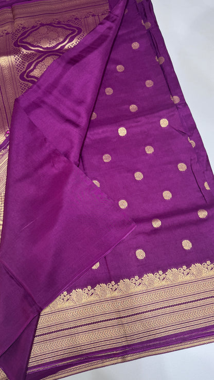 Tussar Georgette Saree with Border
