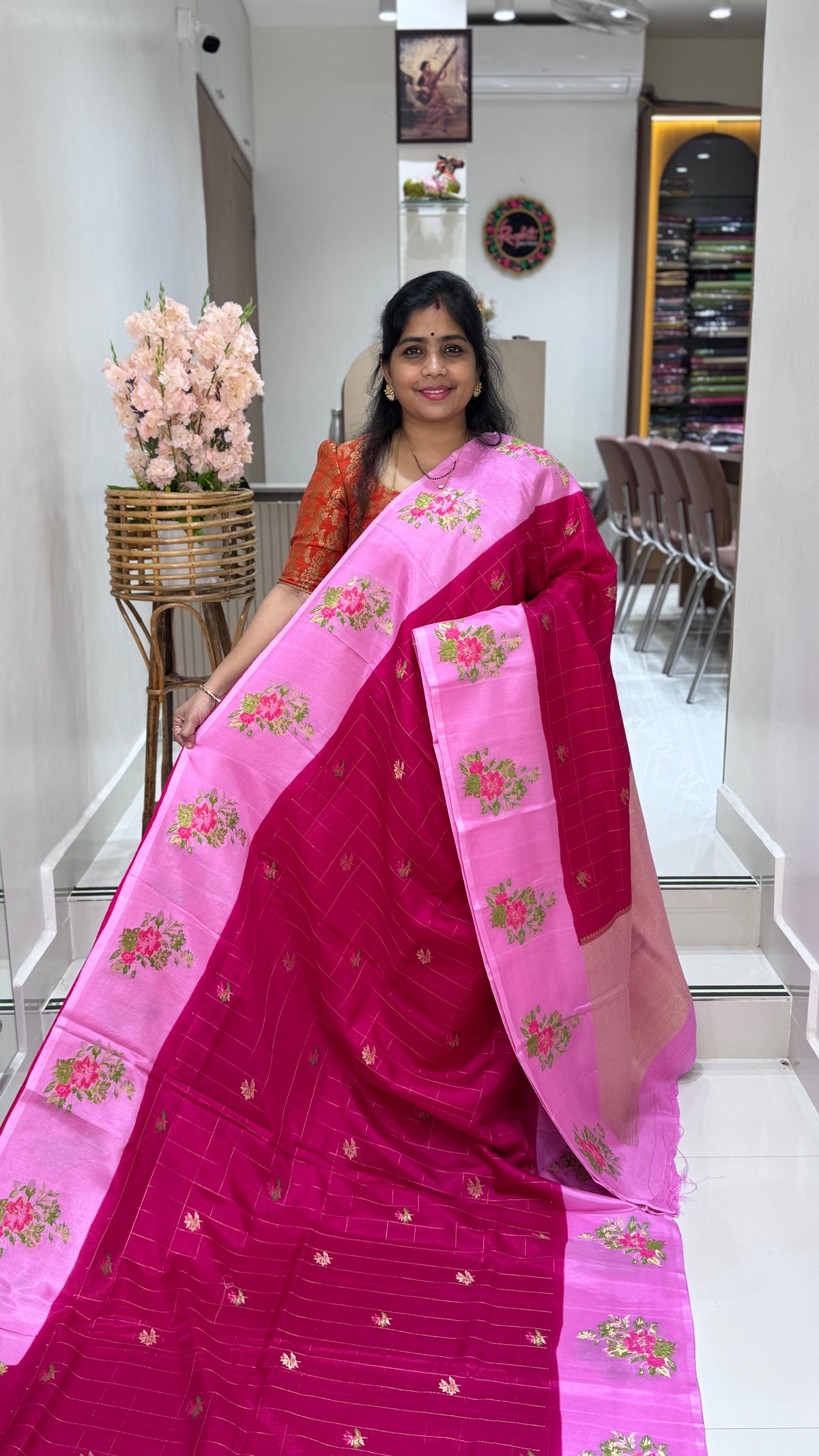Semi Tussar Saree