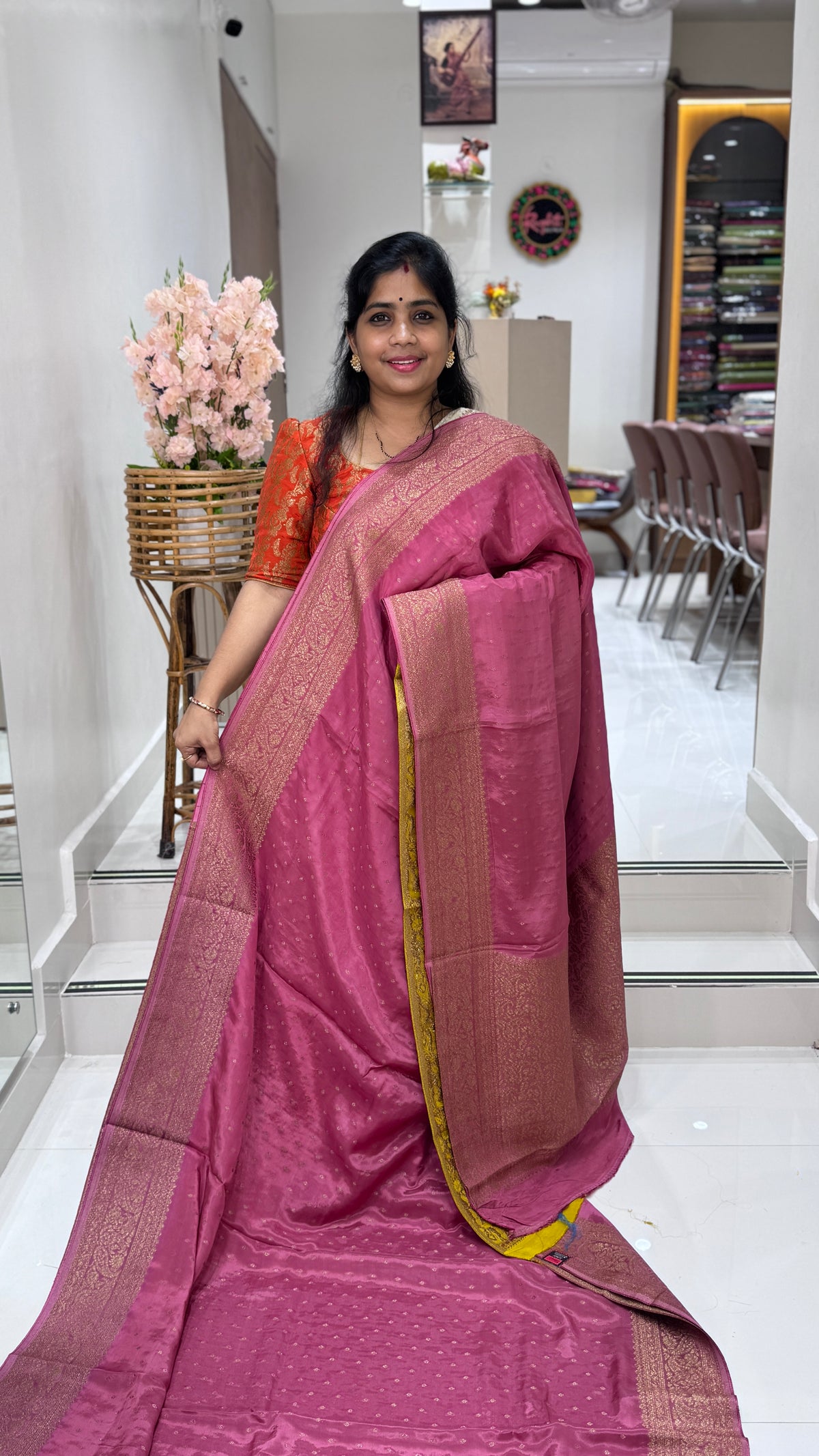 Banaras Crepe Silk Saree