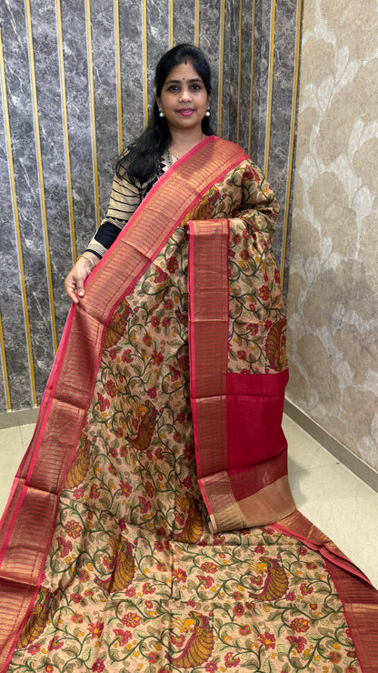 Chanderi Butter Silk Saree