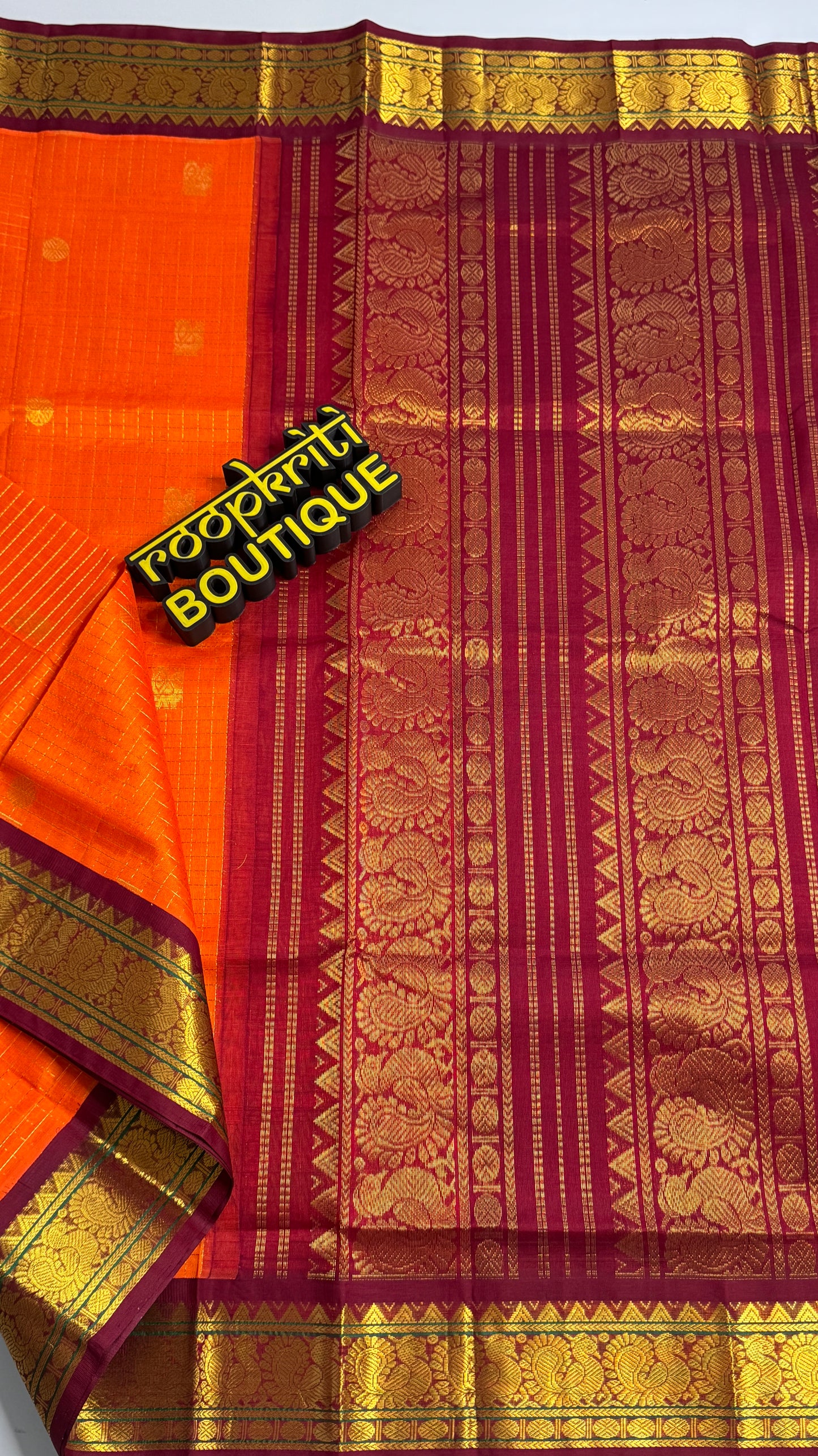 Zari Lines Pure Silk Cotton Saree