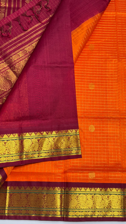 Zari Lines Pure Silk Cotton Saree