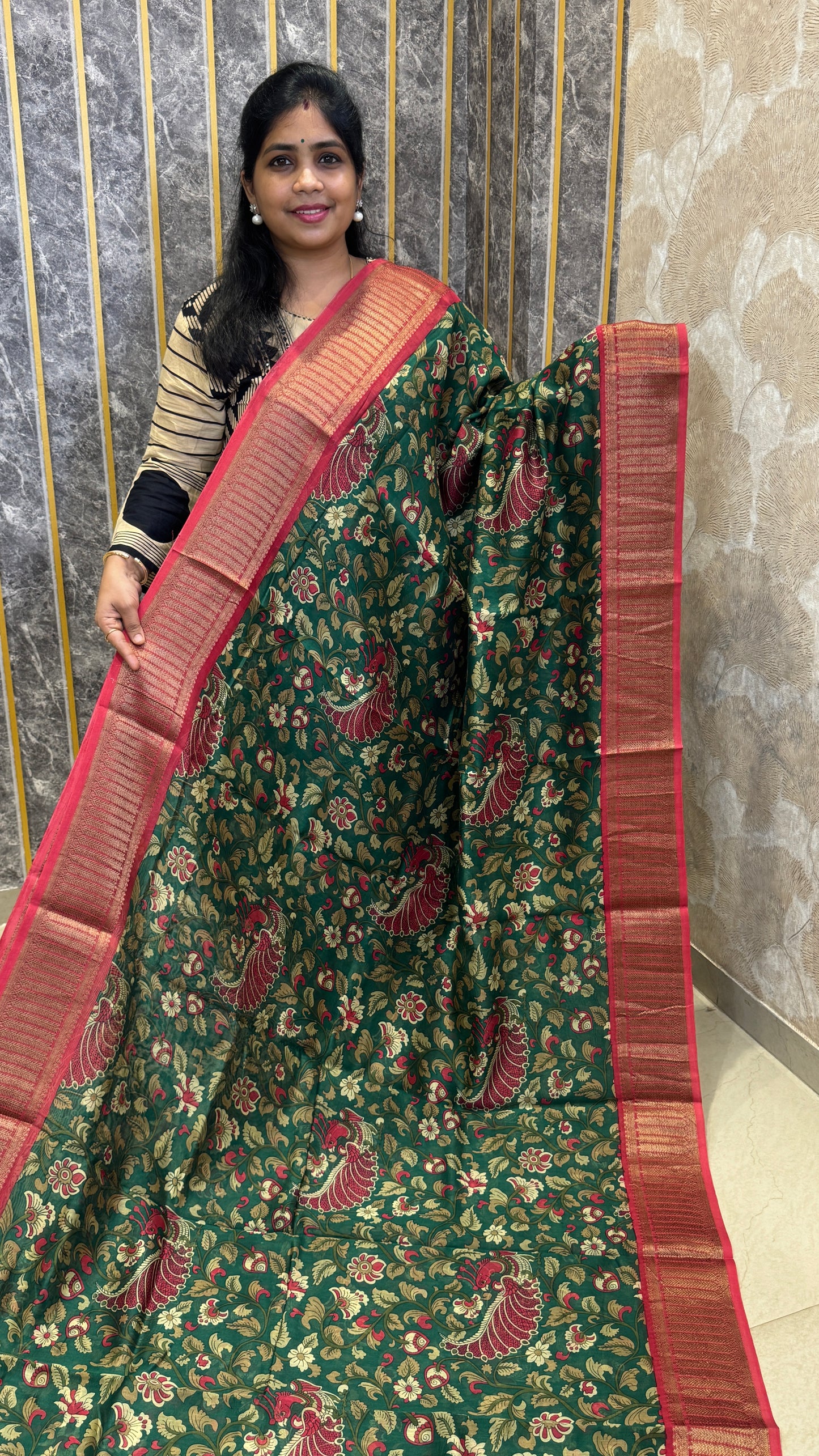 Chanderi Butter Silk Saree