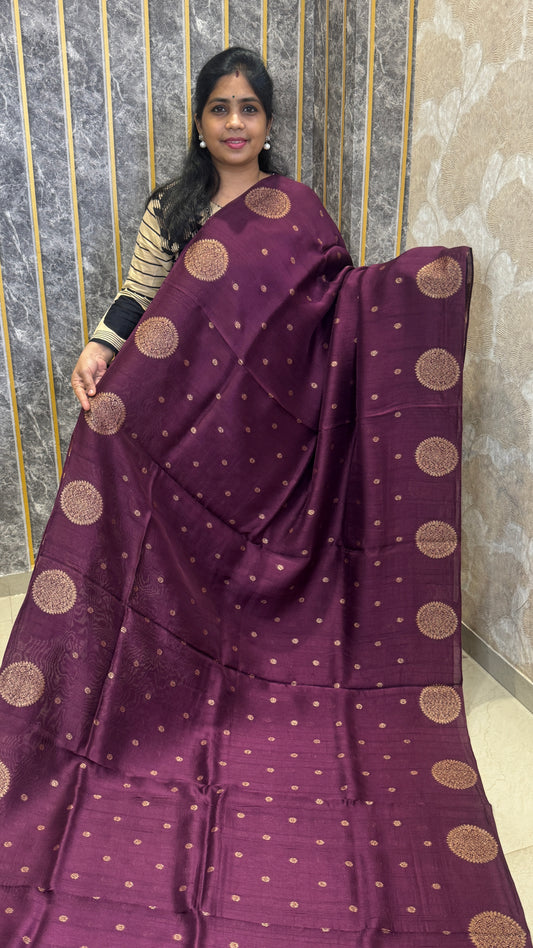 Tussar Georgette Saree with Motifs Border