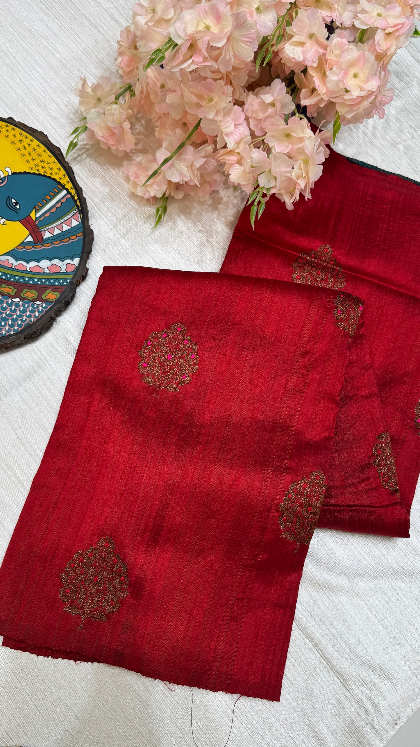 Pure Raw Silk Saree