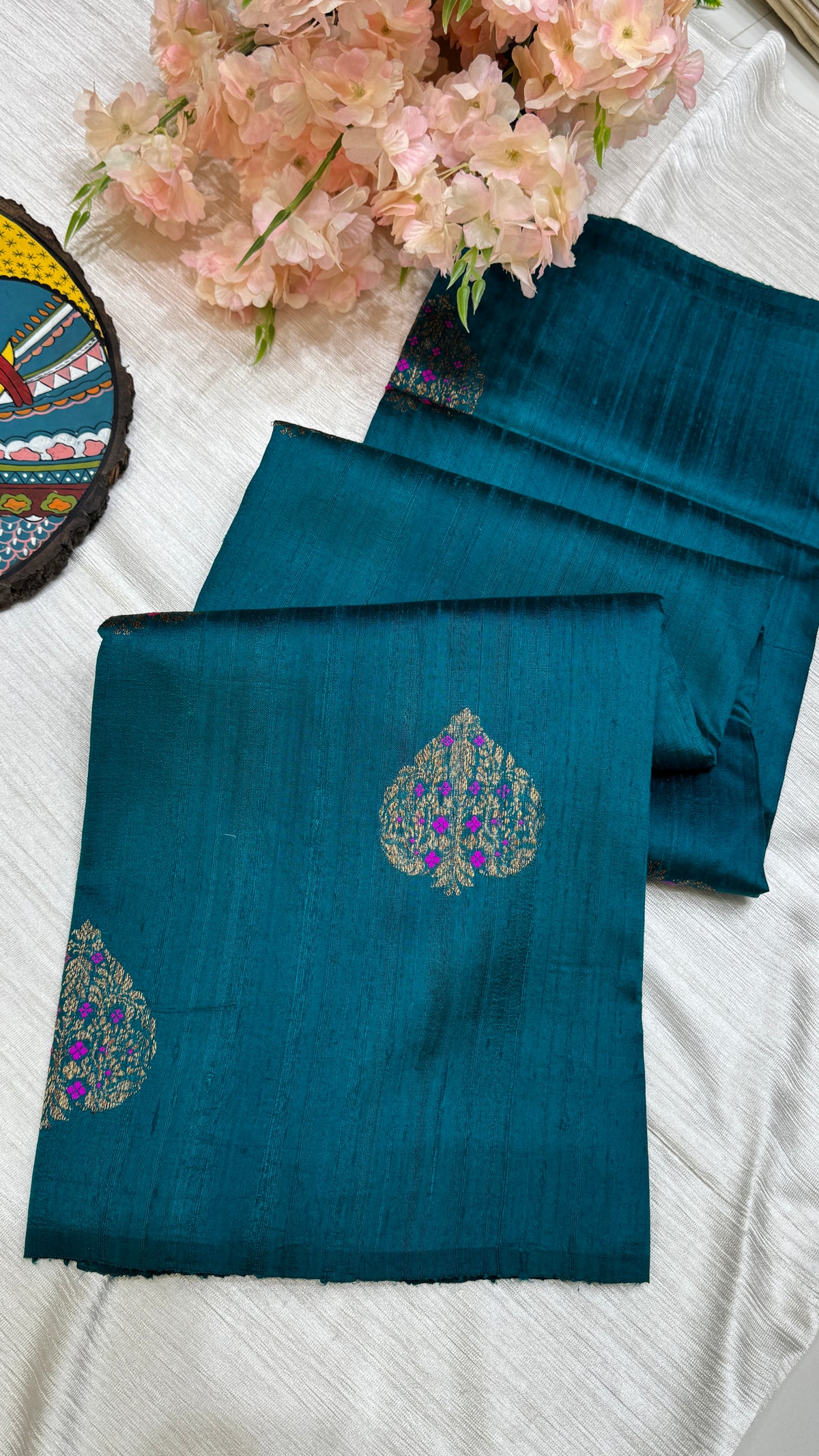 Pure Raw Silk Saree