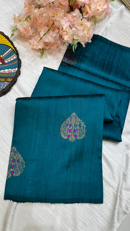 Pure Raw Silk Saree
