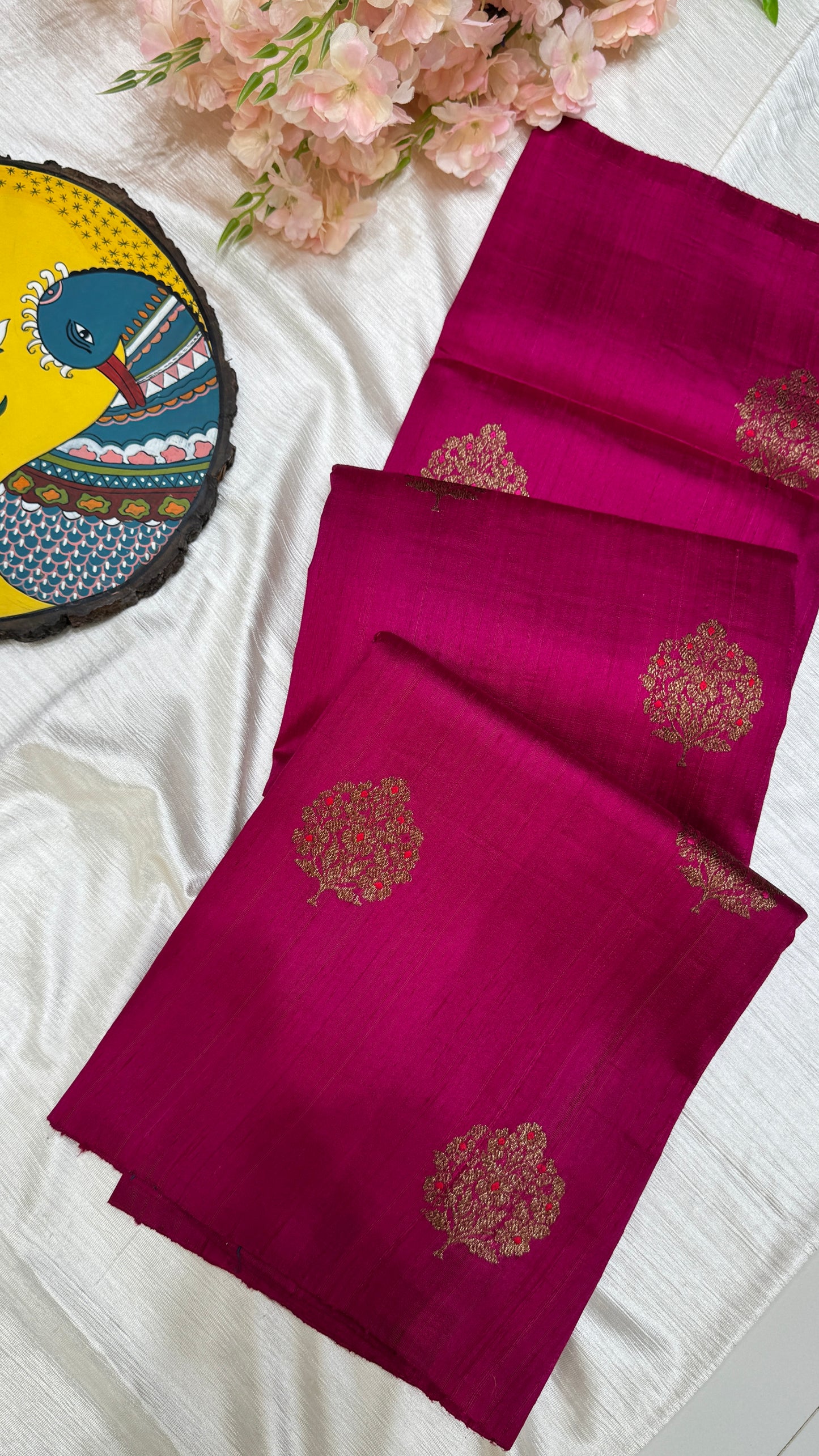 Pure Raw Silk Saree