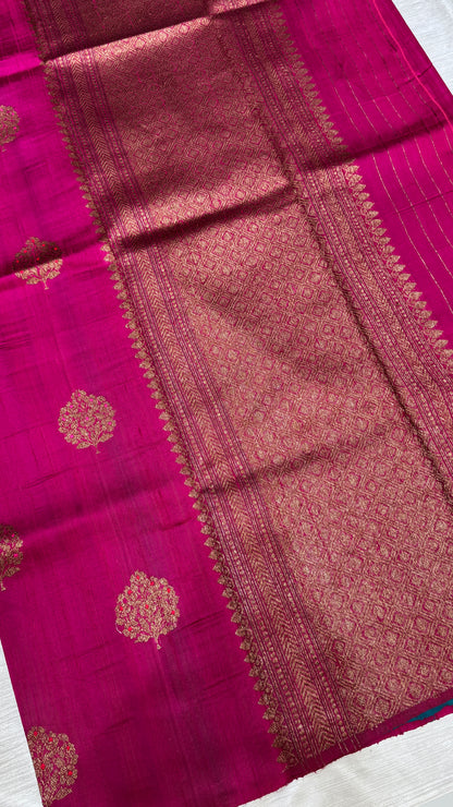 Pure Raw Silk Saree