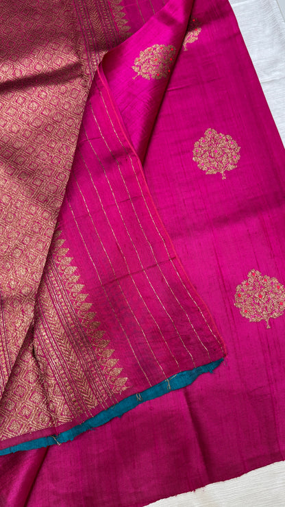 Pure Raw Silk Saree