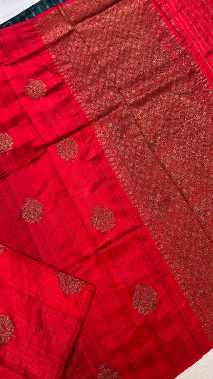 Pure Raw Silk Saree