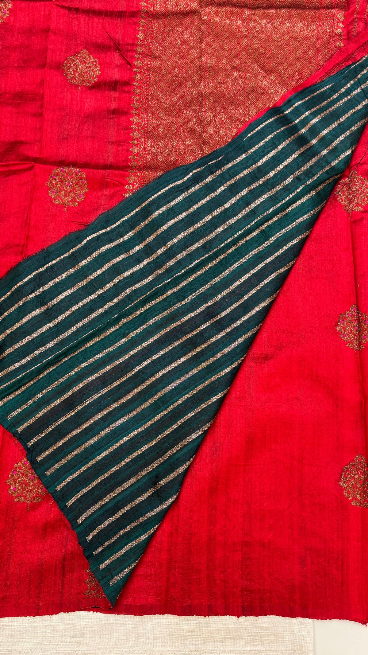 Pure Raw Silk Saree