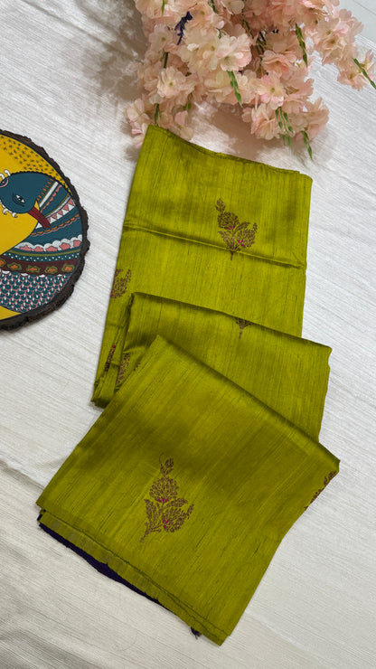 Pure Raw Silk Saree