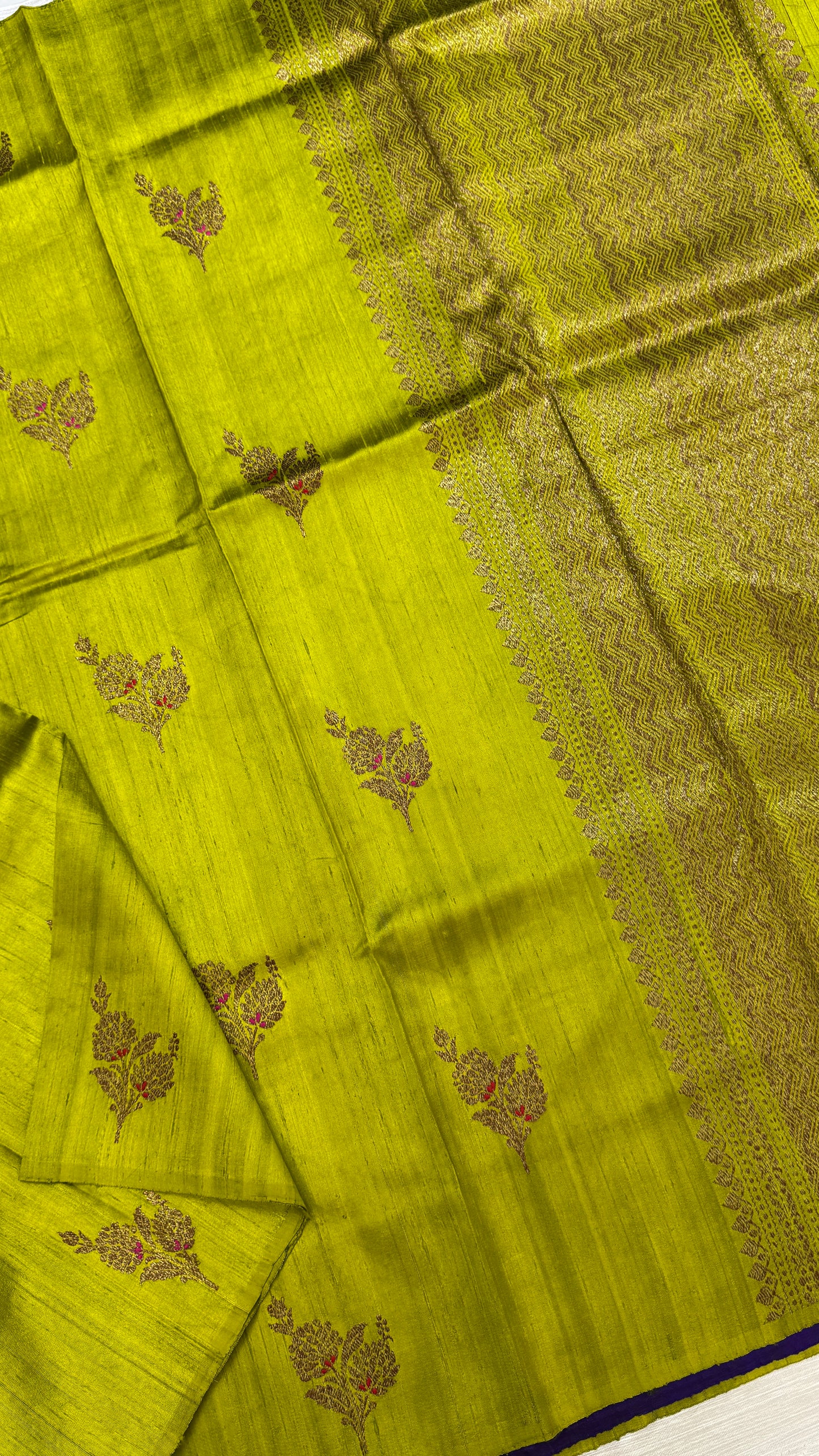 Pure Raw Silk Saree