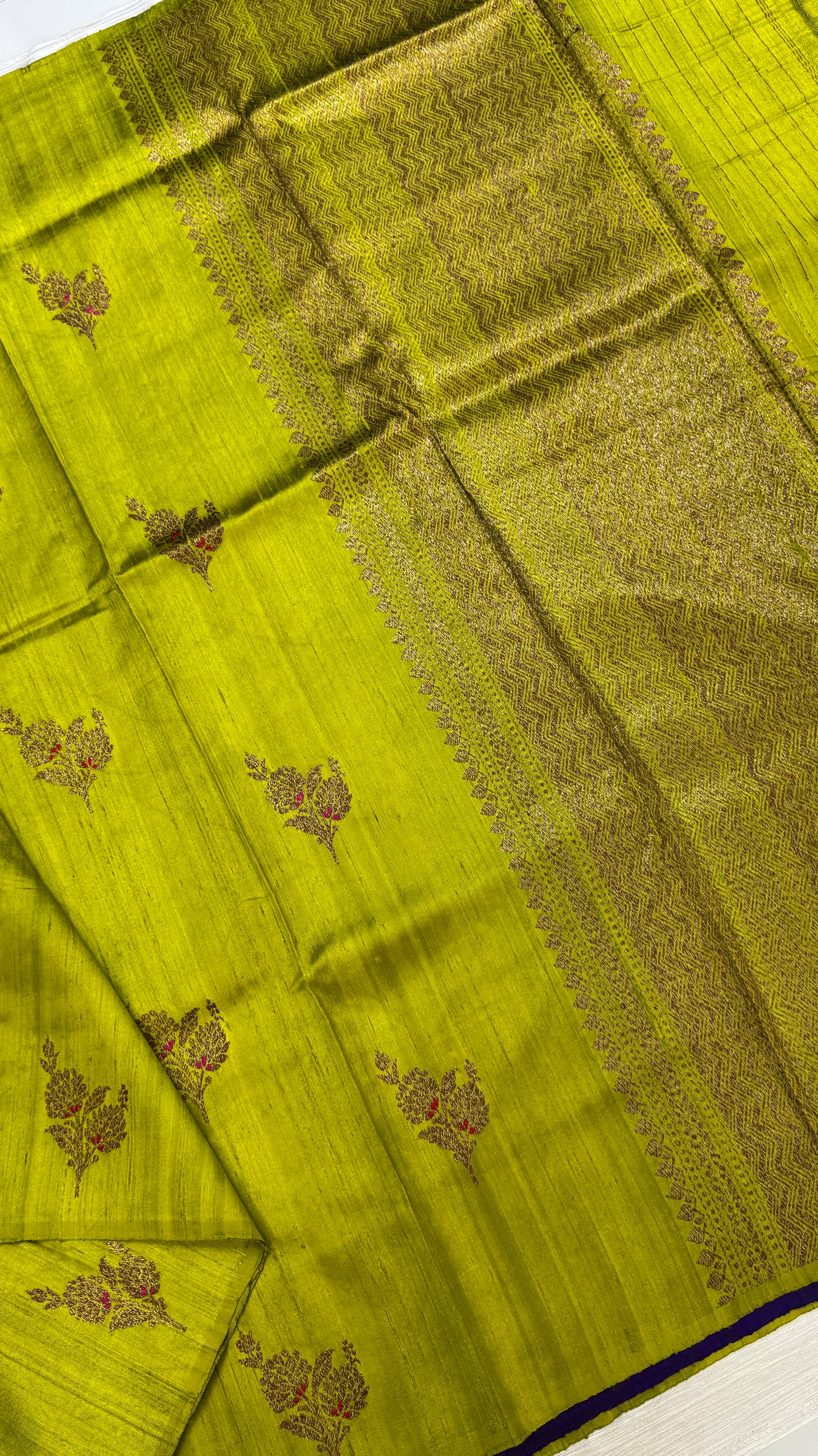 Pure Raw Silk Saree