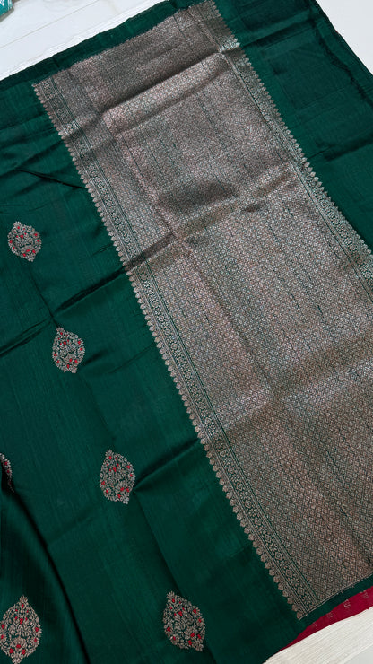 Pure Raw Silk Saree