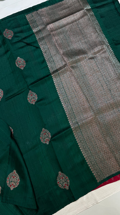 Pure Raw Silk Saree