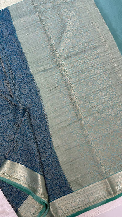 Banaras Wrinkle Geogrette Saree