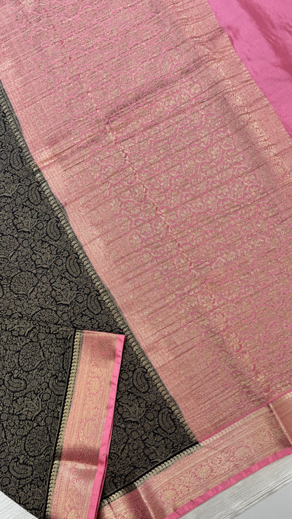 Banaras Wrinkle Geogrette Saree
