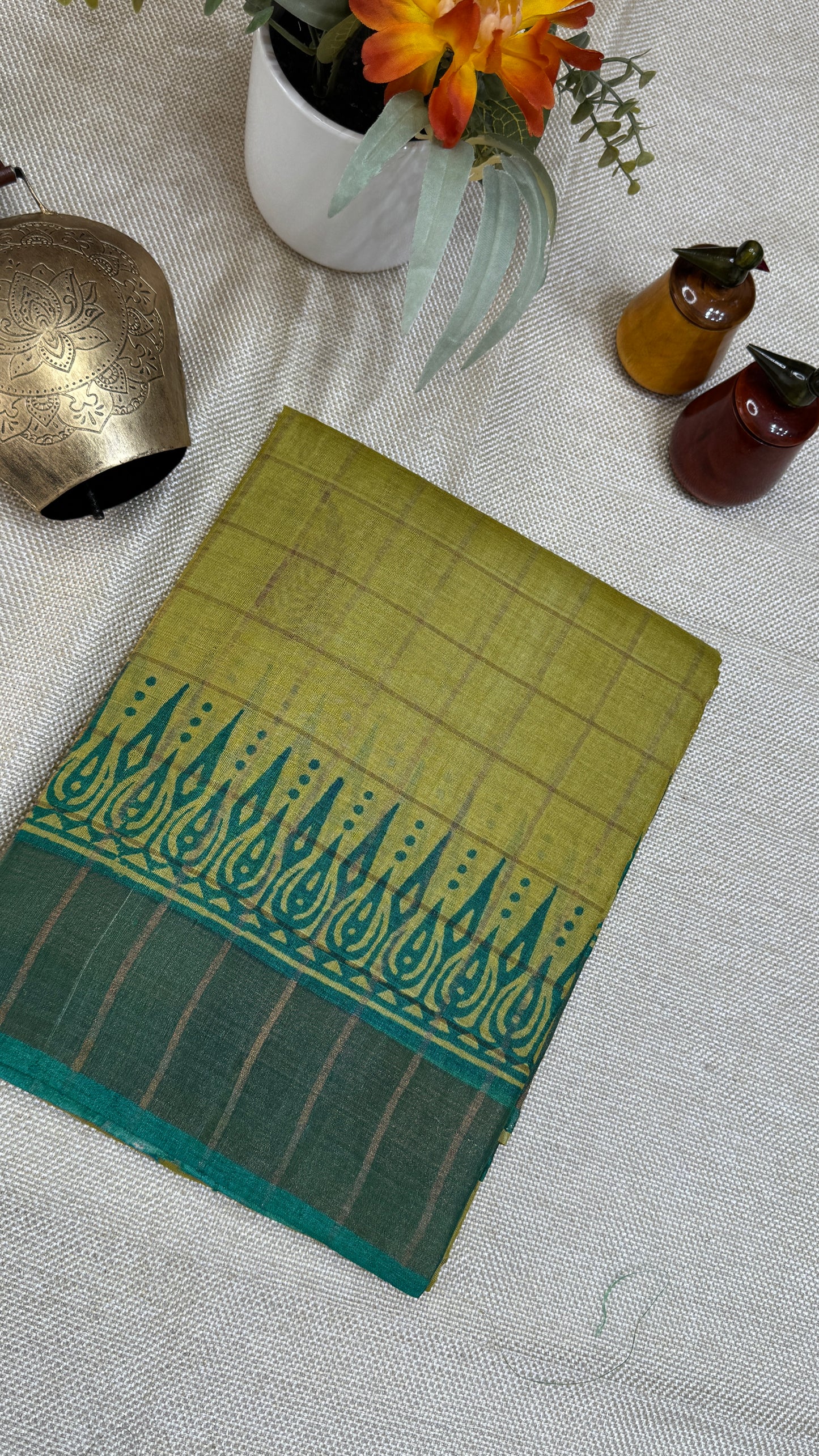 Handloom Pure Tussar Silk Saree