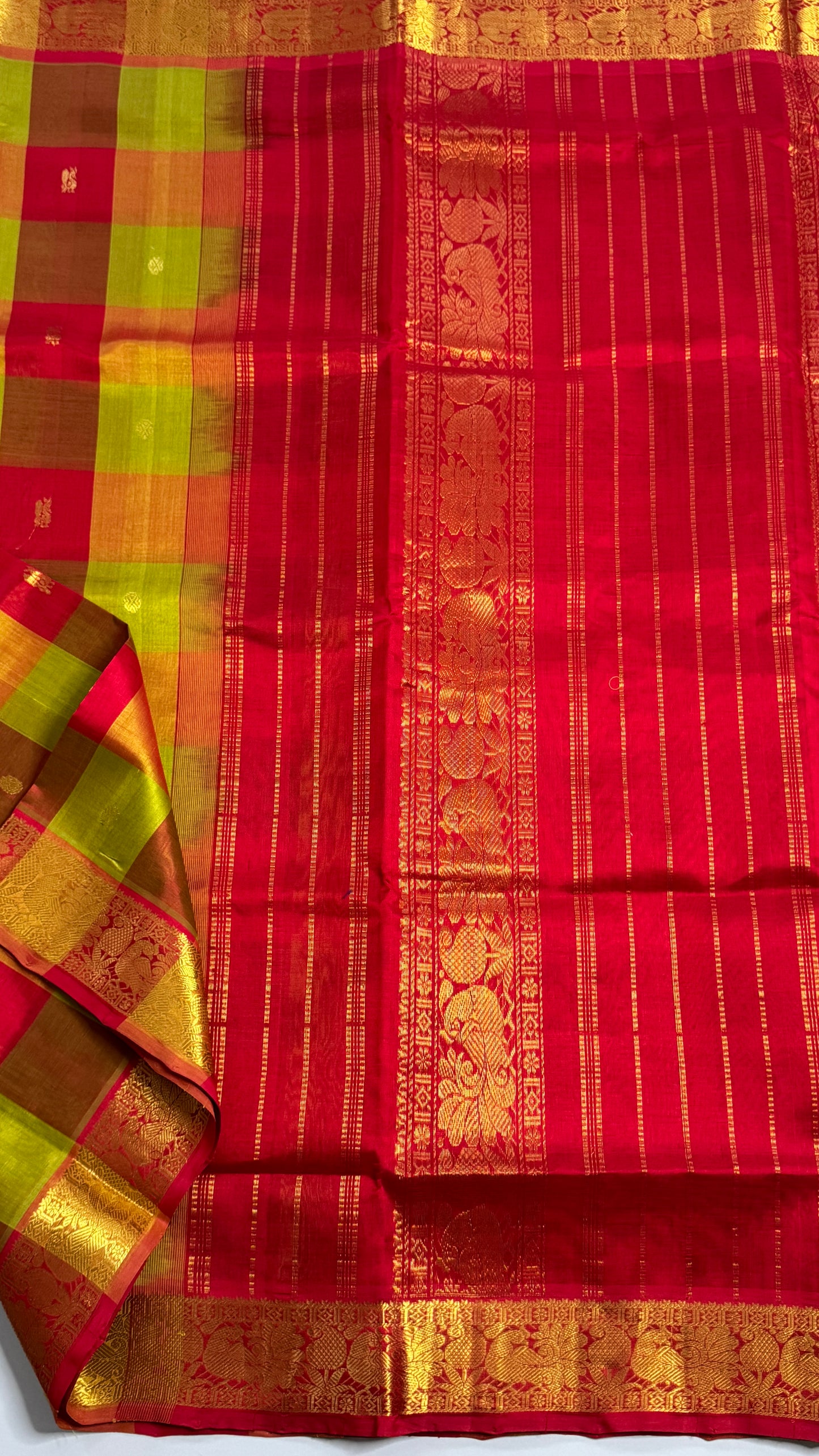 Palum Pazhamum Pure Silk Cotton Saree