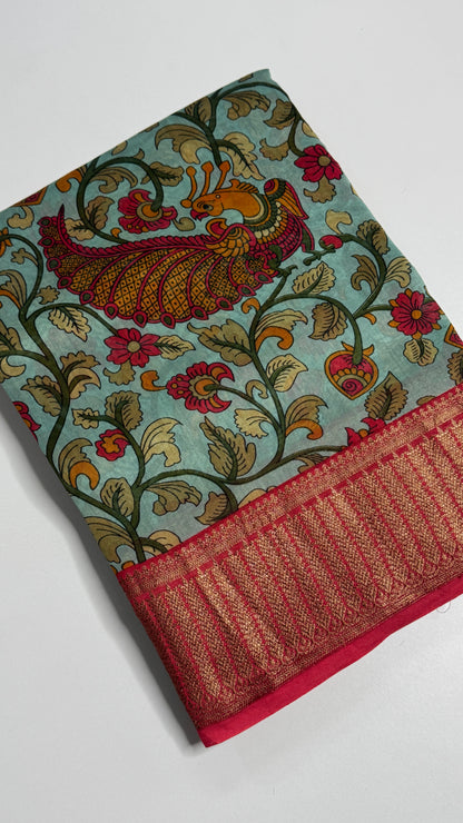 Chanderi Butter Silk Saree