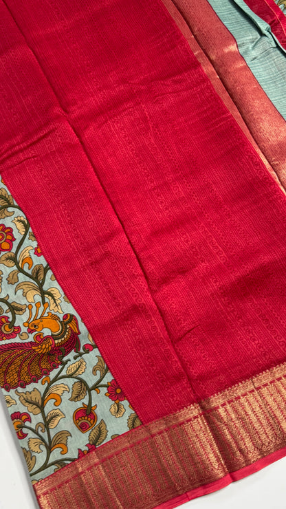 Chanderi Butter Silk Saree