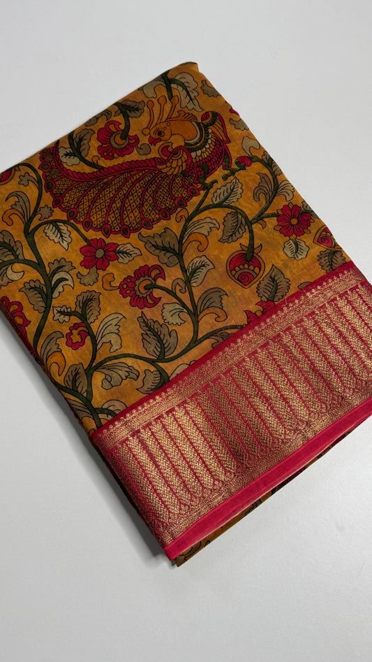 Chanderi Butter Silk Saree