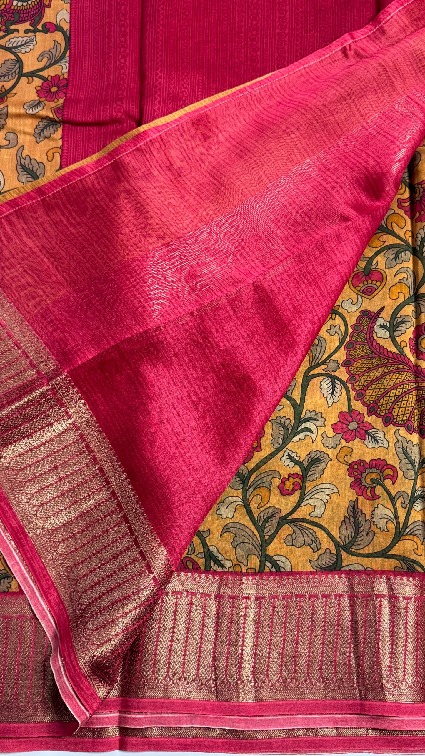 Chanderi Butter Silk Saree