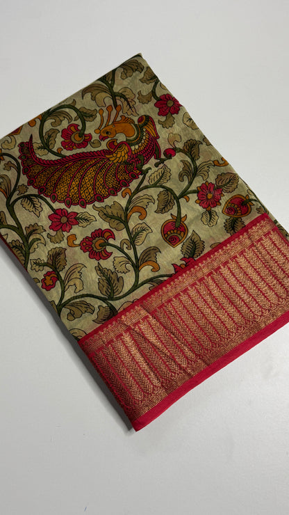 Chanderi Butter Silk Saree