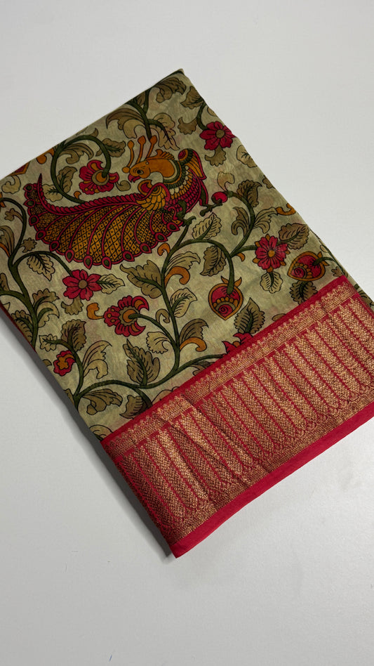 Chanderi Butter Silk Saree