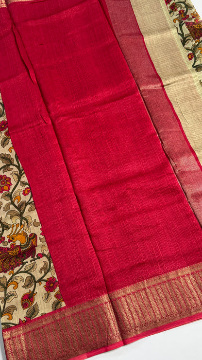 Chanderi Butter Silk Saree