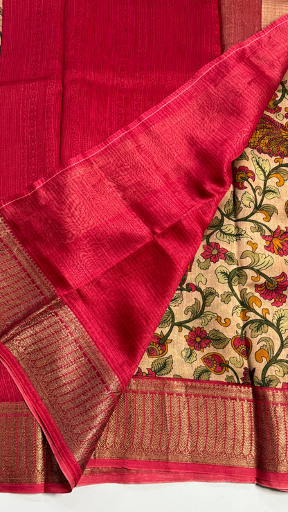 Chanderi Butter Silk Saree