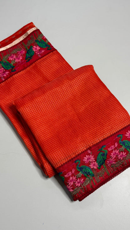 Pure Kora Organza Saree
