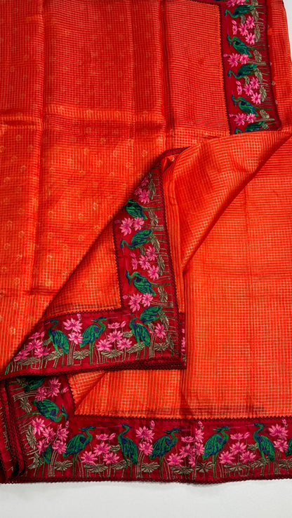 Pure Kora Organza Saree