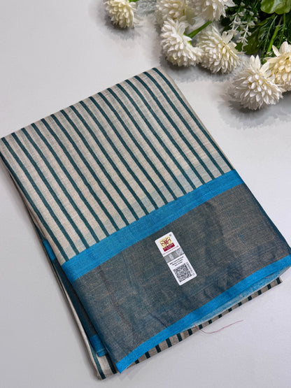 Handloom Pure Tussar Silk Saree