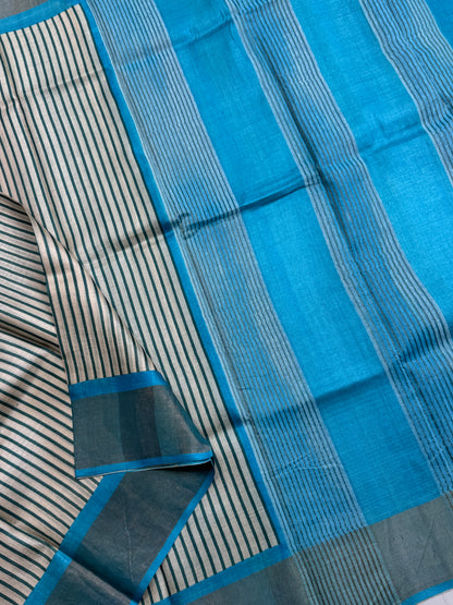 Handloom Pure Tussar Silk Saree