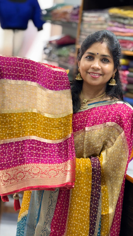 Crepe Silk Saree