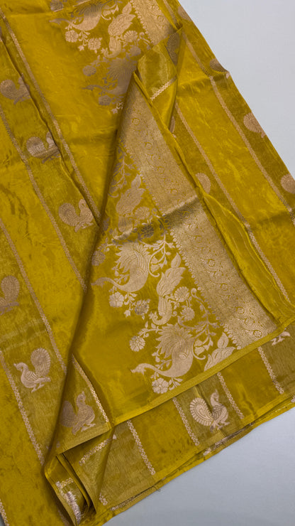 Panel Work Fusion Saree