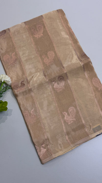 Panel Work Fusion Saree