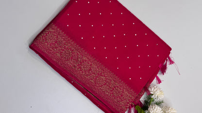 Tussar Georgette Saree