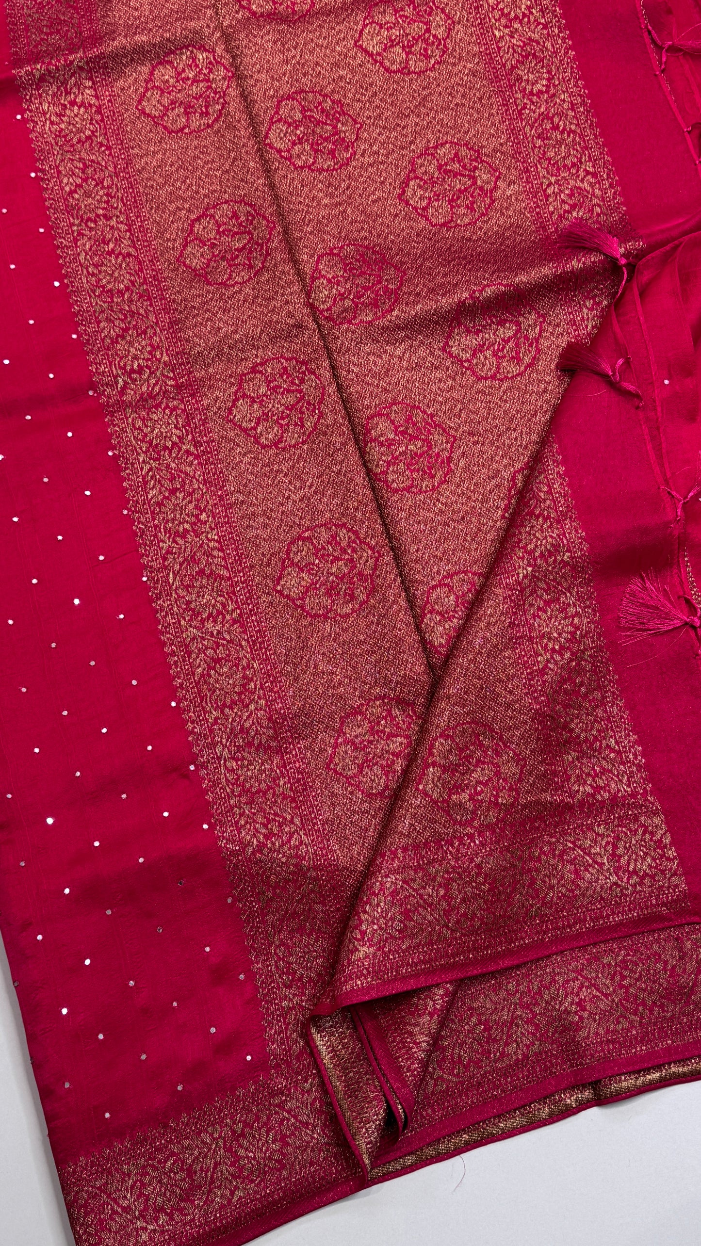 Tussar Georgette Saree