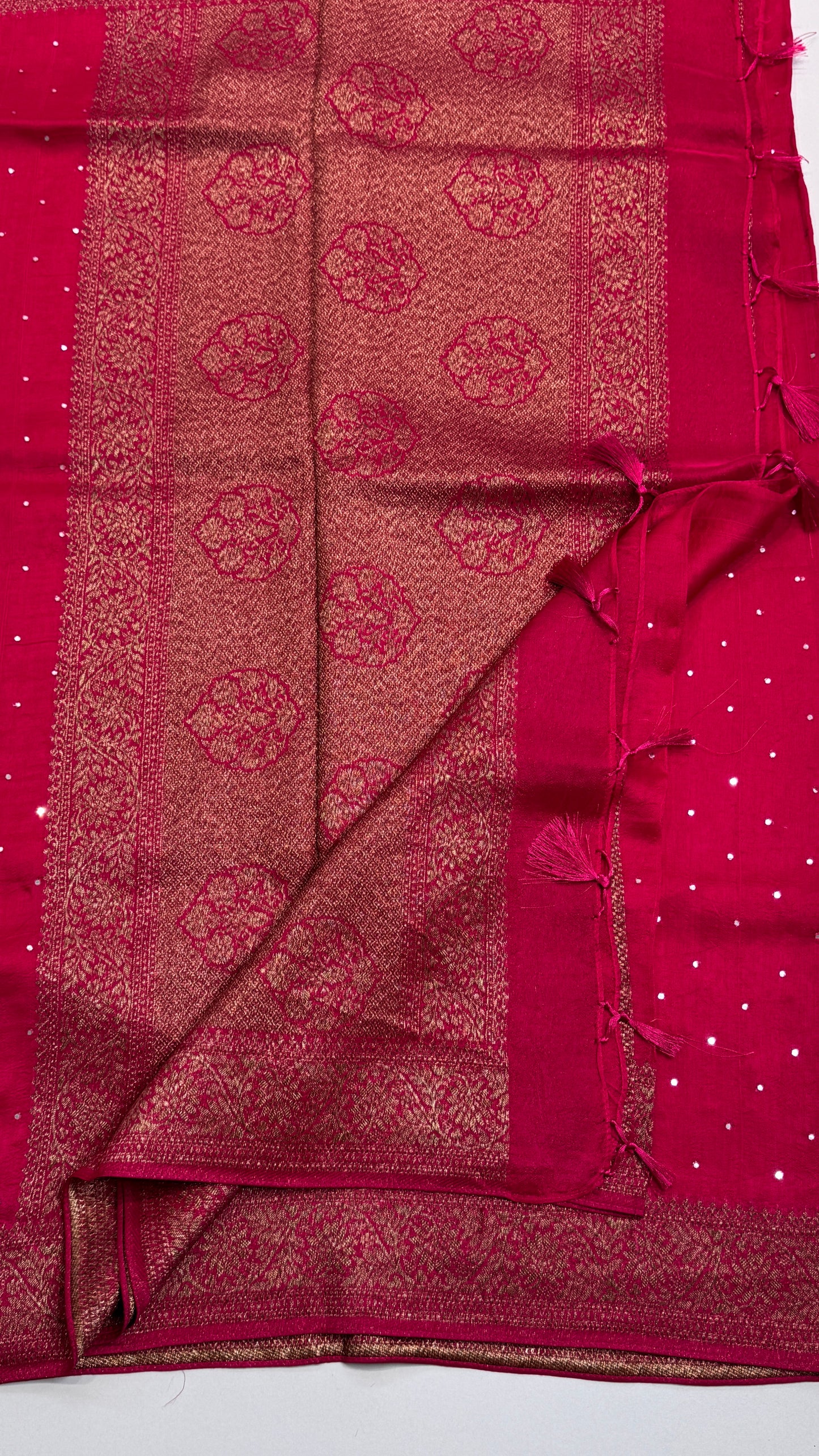Tussar Georgette Saree
